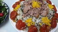 طرز تهیه امگشت پلو خوزستانی با کنسرو تن ماهی
