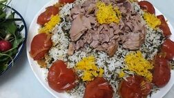 طرز تهیه امگشت پلو خوزستانی با کنسرو تن ماهی
