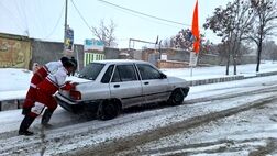 امدادرسانی هلال احمر به بیش از ۱۵ هزار نفر در برف و کولاک