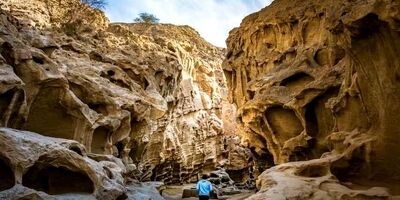 تنگه چاهکوه قشم؛ نمایشی از تکاپوی آب و صخره
