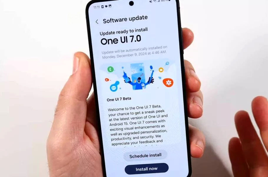 انتشار آپدیت One UI 7 برای گوشی‌های سامسونگ از اواسط فروردین آغاز می‌شود
