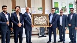 
بانک مهرایران از شعبه کاشان بیمه دانا قدردانی کرد
