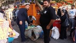 آغاز طرح ساماندهی ۲۵٠ دستفروش در محور ۱۵ خرداد
