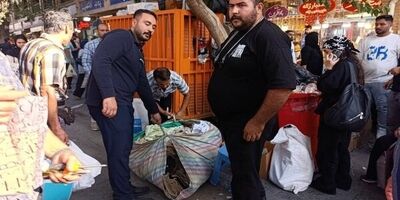 آغاز طرح ساماندهی ۲۵٠ دستفروش در محور ۱۵ خرداد
