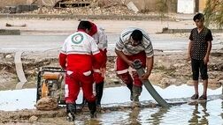 عملیات امدادرسانی در ۱۳ استانِ درگیر سیل و آبگرفتگی