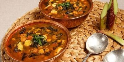 طرز تهیه آش میوه مجلسی با انواع میوه های تازه و خشک