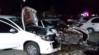 برخورد مرگبار پژو ۲۰۷ با عابر پیاده در بزرگراه علامه عسگری
