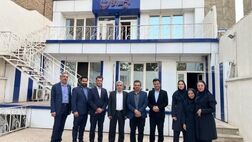 اولین بازدید دوره جدید مدیریتی بیمه آرمان از شعبه مشهد

