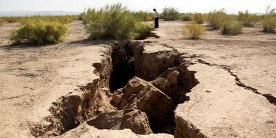 میزان فرونشست زمین در جنوب غرب تهران به ۲۵ سانتی متر در سال رسید