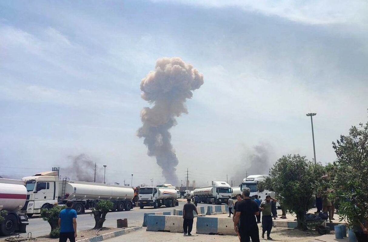 انفجار بندرعباس