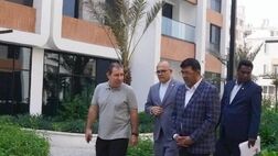 بازدید مدیران ارشد بانک مسکن از پروژه ۱۷۰ واحدی «هسا» کیش / تجربیات موفق طرح‌های مشارکتی بانک مسکن در مناطق آزاد

