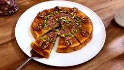 طرز تهیه خاگینه تبریزی مغزدار ؛ دسر خوشمزه زمستانی
