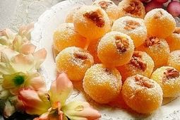 طرز تهیه باسلوق زعفرانی برای شب‌نشینی‌های عید
