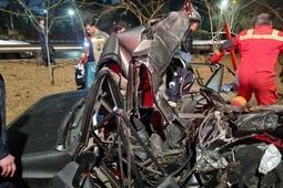 برخورد کامیون و پراید در مشیریه؛ ۲ نفر جان باختند