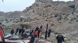 مرگ سرباز وظیفه در صحنه تصادف
