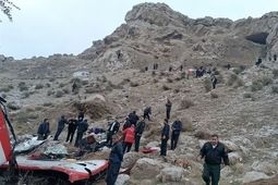مرگ سرباز وظیفه در صحنه تصادف

