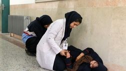 سقوط دختر دانش‌آموز از طبقه چهارم مدرسه