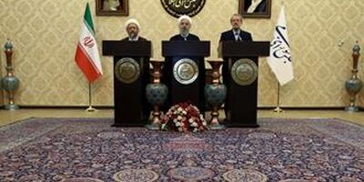نشست خبری مشترک سران قوا به میزبانی مجلس شورای اسلامی