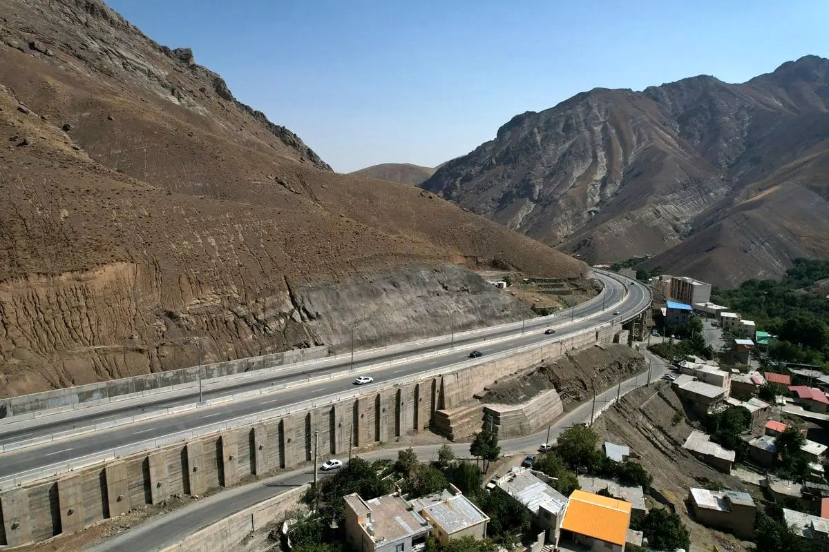 فاز دوم آزادراه تهران - شمال شهریورماه افتتاح می‌شود