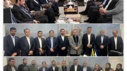 دیدار مدیرعامل با کارکنان و شبکه فروش بیمه سرمد در قم
