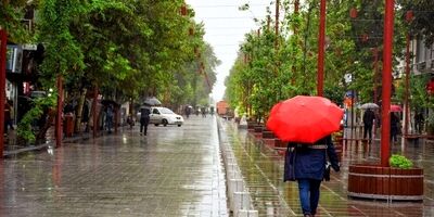 بارش باران در جاده‌های ۷ استان