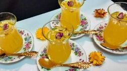 طرز تهیه ماقوت زعفرانی یزدی؛ خیرات روز پنج شنبه
