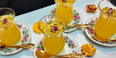 طرز تهیه ماقوت زعفرانی یزدی؛ خیرات روز پنج شنبه
