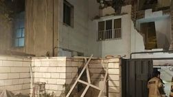 انفجار و تخریب منزل قدیمی در سهروردی تهران