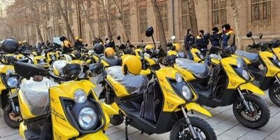 توافق‌ برای برقی شدن ۵۰۰ موتورسیکلت شرکت پست در تهران
