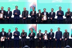 تجلیل از مدیران نمونه و رؤسای برتر مجتمع ها و شعب بیمه البرز در حوزه وصول مطالبات

