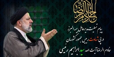 پیام تسلیت مدیرعامل بیمه البرز
