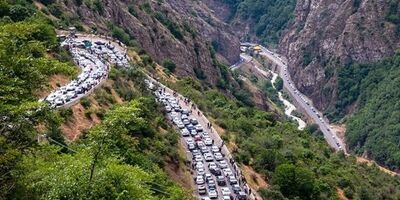 جاده چالوس یکطرفه می‌شود
