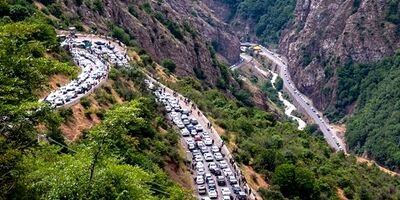 جاده چالوس مسدود است
