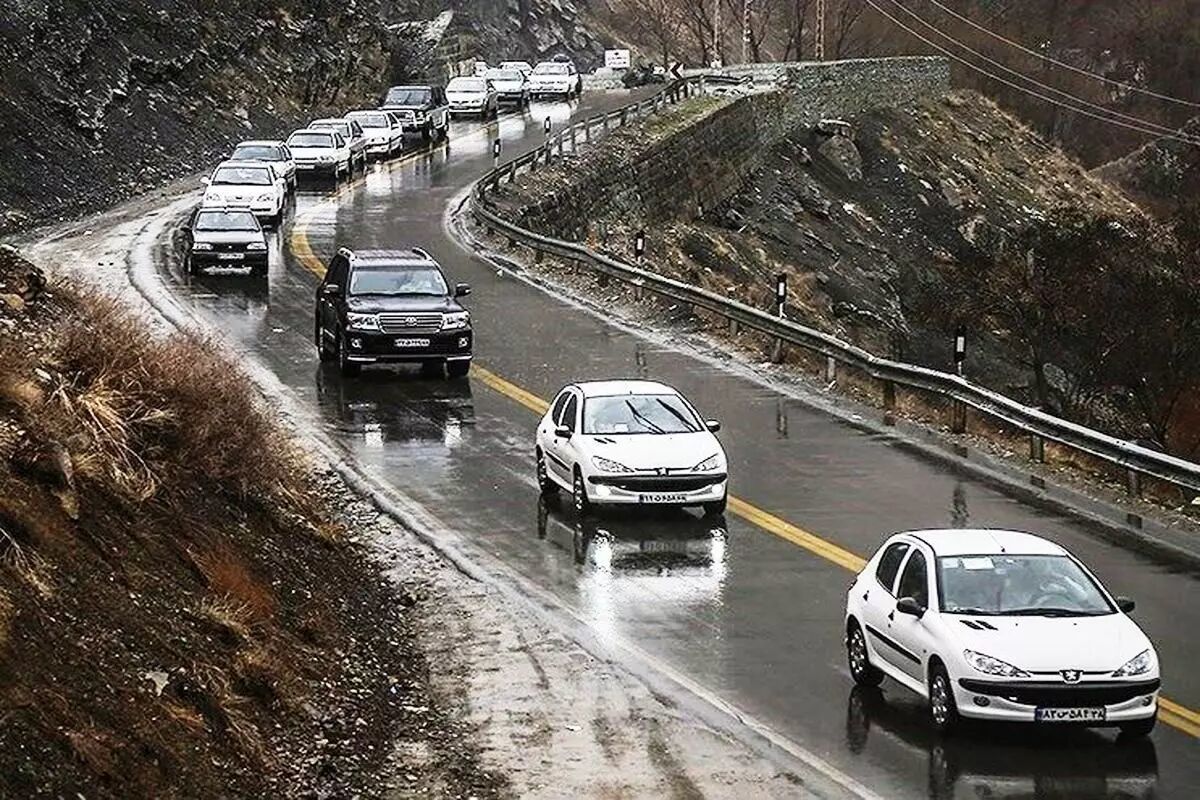 انسداد ۱۰ روزه جاده چالوس و آزادراه تهران - شمال از فردا