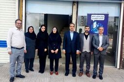 بازدید عضو هیئت مدیره بیمه ایران از شعبه دورود لرستان