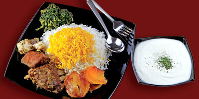 طرز تهیه ته چین گرمساری مجلسی ؛ غذای اصیل کوچ نشین ها
