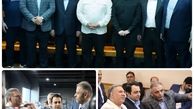 رئیس کمیسیون اقتصادی مجلس و مدیرعامل بانک صادرات ایران در اردوی ملی‌پوشان وزنه‌برداری