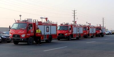 اعزام ۱۱۰ آتش‌نشان به ۶ مرز کشور برای تأمین ایمنی زائران
