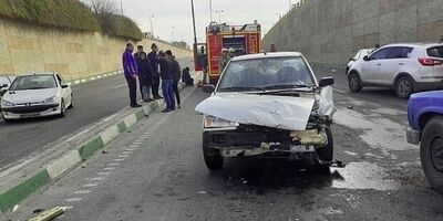 ۱۰ درصد تصادفات پایتخت مربوط به تغییر مسیر ناگهانی است