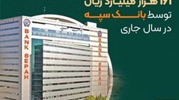 عرضه 407 رقبه ملک به ارزش بیش از 161 هزار میلیارد ریال توسط بانک سپه در سال جاری

