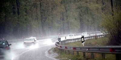 ممنوعیت تردد در محور کندوان