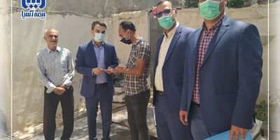 بیمه آسیا خسارت زلزله زدگان منطقه بندر گناوه را پرداخت کرد