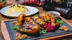  پیشنهاد شام یلدایی با مرغ و انار