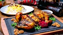 پیشنهاد شام یلدایی با مرغ و انار