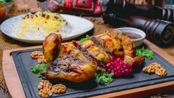  پیشنهاد شام یلدایی با مرغ و انار