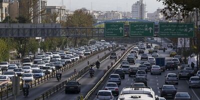 آخرین وضعیت ترافیکی و تردد در معابر و بزرگراه‌های پایتخت
