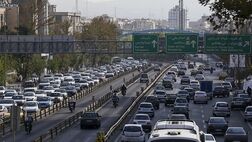 ترافیک پرحجم و سنگین صبحگاهی در تهران
