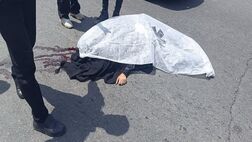 عبور از عرض بزرگراه جان عابر پیاده را گرفت
