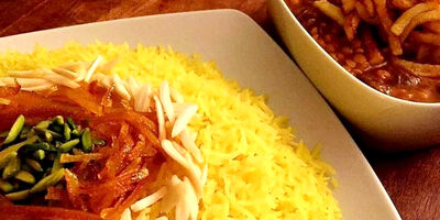  طرز تهیه شیرین پلو شیرازی با دستور اصیل + نکات طلایی 