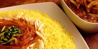  طرز تهیه شیرین پلو شیرازی با دستور اصیل + نکات طلایی 